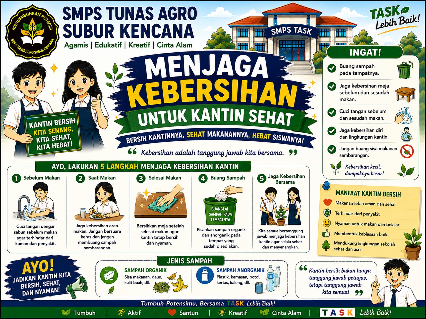 MENJAGA KEBERSIHAN